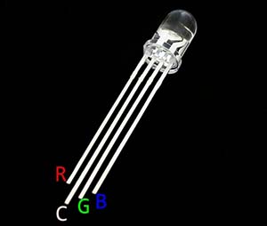 RGB CC LED Pin Data