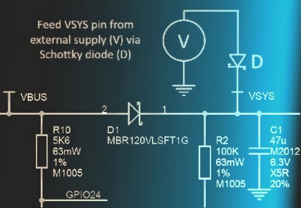 Rpi Pico Power Options