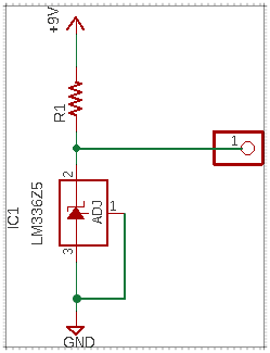 LM336Z5 Basic Schematic v2 LM336Z5 Basic Schematic v2