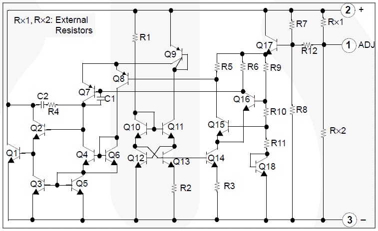 LM336Z5 Schematic ONSEMI