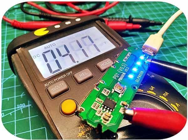 Power Bank PCB VOUT Test