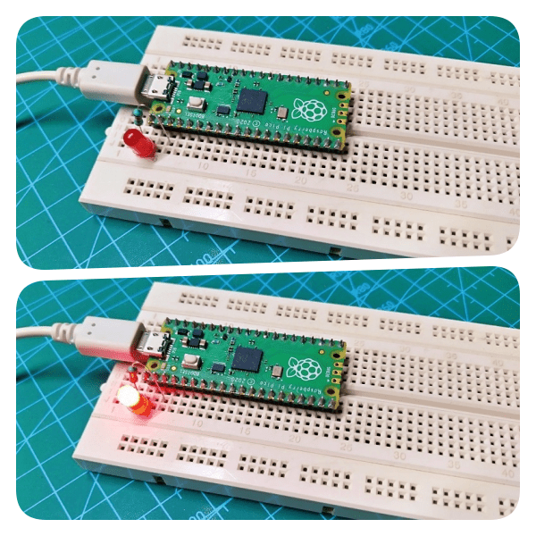 RPi Pico Arduino LED Quick Test