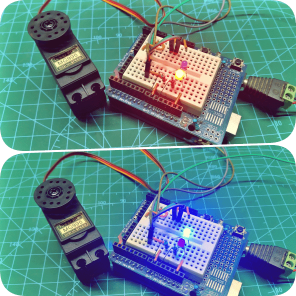 Webcam Servo Sweep PoC