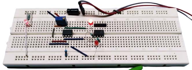 LM358-MCT6 Breadboard Test