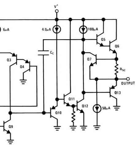 LM358 Output Circuit