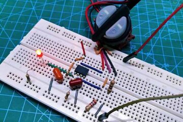 Muddy Water Detector Breadboard Test