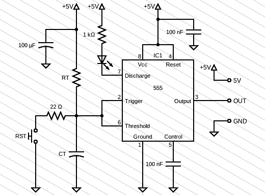 Self-Lock Delay Schematic