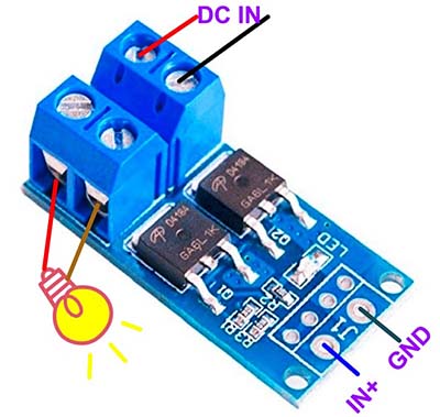 Dual MOSFET Module Wire Pointer
