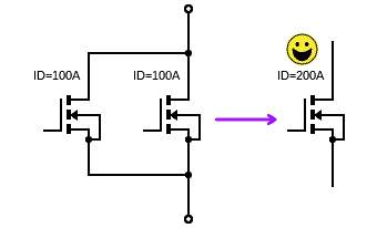 Dual Mosfet Benefit