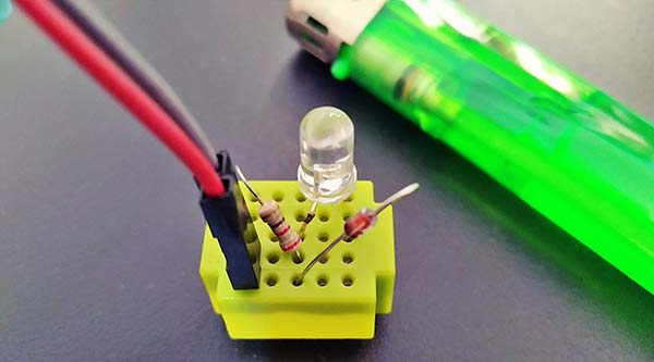 1N4148 LED Basic Test