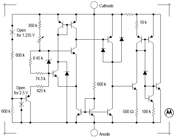 LM385 Schematic Motorola