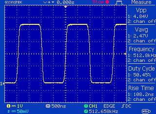 500kHz Pin4 4069