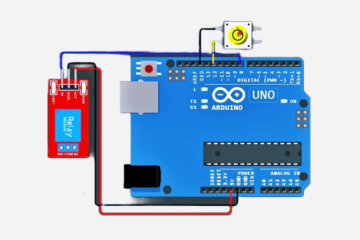 Arduino Uno LE Timer Hardware-Setup