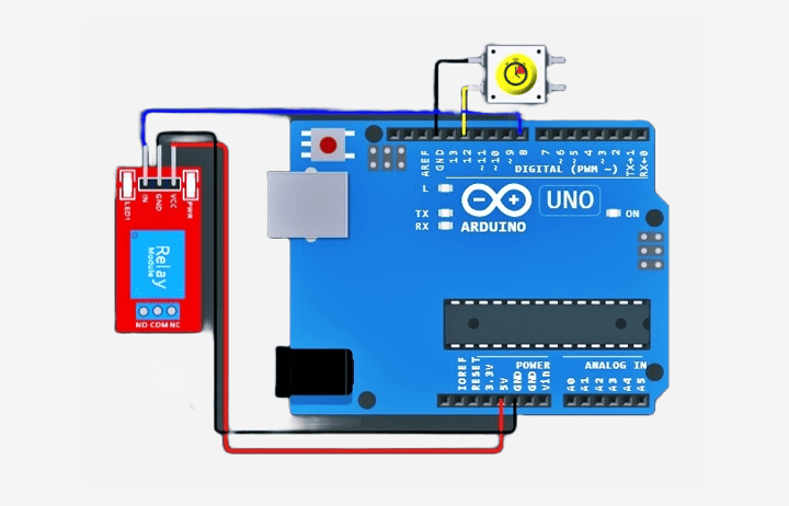 Arduino Uno LE Timer Hardware Setup