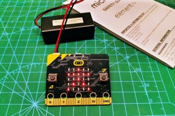 BBC MicroBit LED-Badge Prototype