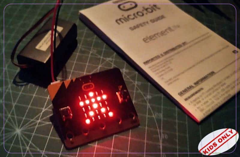 BBC MicroBit LED Badge