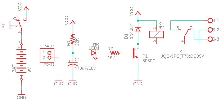 MC-38 DS Adapter Schematic