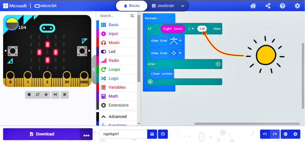 MakeCode Window