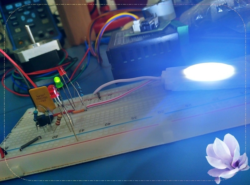 Safe Car Power Socket Breadboard Test