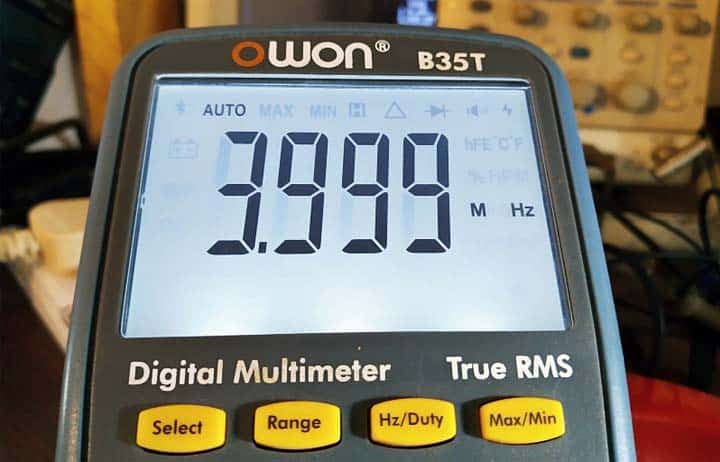 Inverter Crystal Oscillator Test