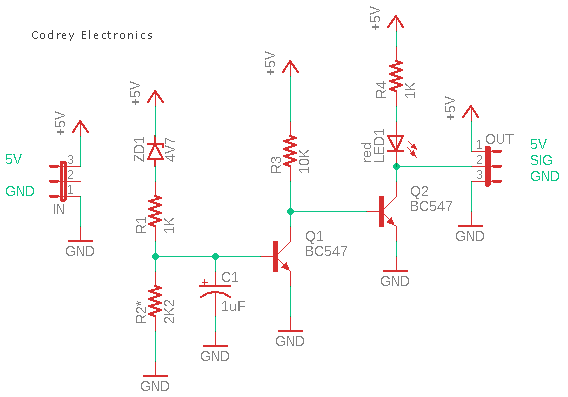 5V uC Power Rail Guard Schematic
