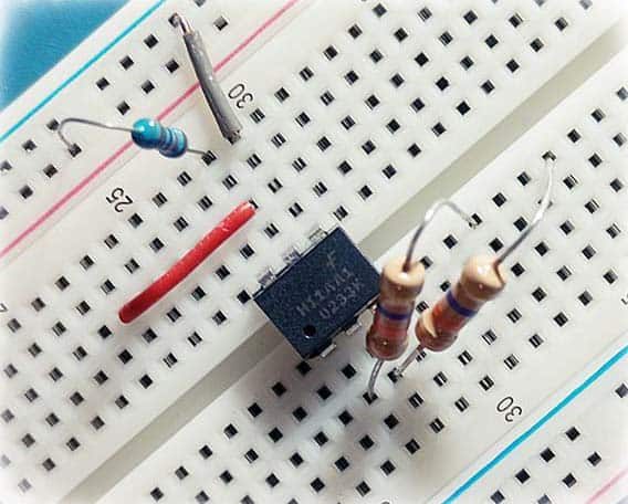 Doorbell Sensor Basic Breadboard