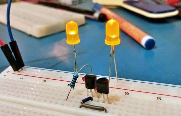 Current Mirror Breadboard Test