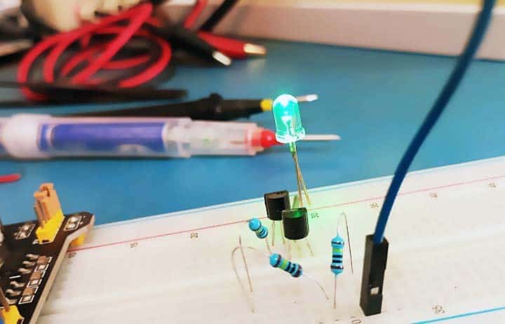 Handy Test Light Breadboard