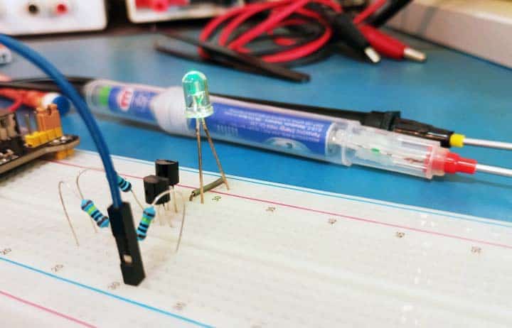 Handy Test Light Breadboard