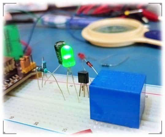 USB Mains Switch Breadboard