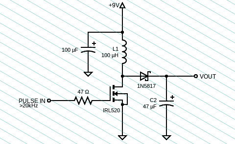 Basic Boost Converter Circuit