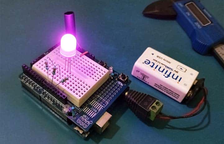 AutoCal Night Light Arduino Uno