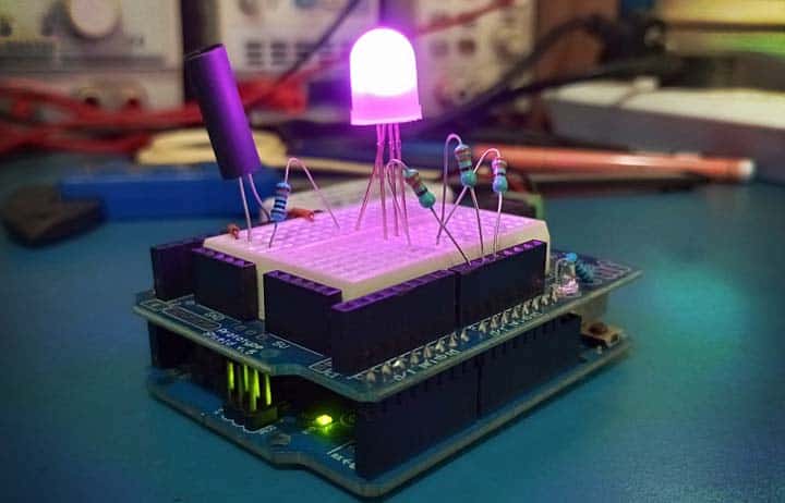 AutoCal Night Light Arduino Uno