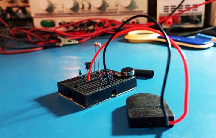 Bristle Bot Breadboard