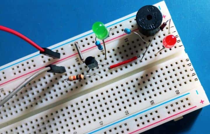 Steady Hand Game Breadboard