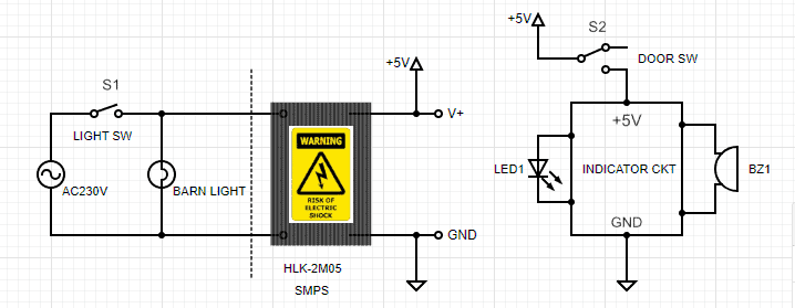 Barn Light Watcher Diagram