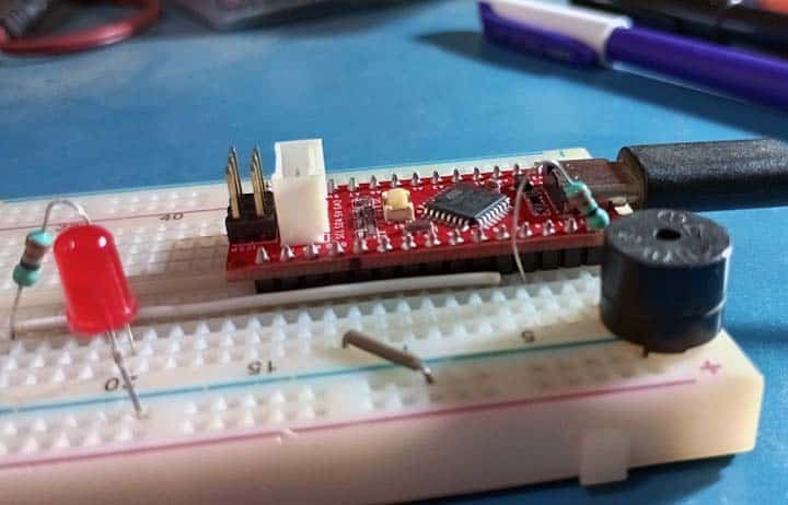 Fun Kids Noise Bomb Breadboard