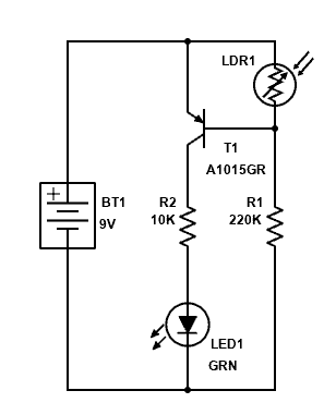 Toilet Bowl Night-Light Schematic