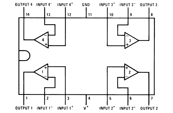 LM324 DIL