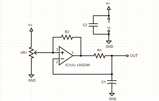 LM324 TRG Gen Schematic