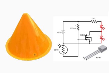 Lighted Cone Marker